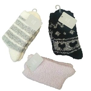 Cozy Socks 3 Pairs NEW